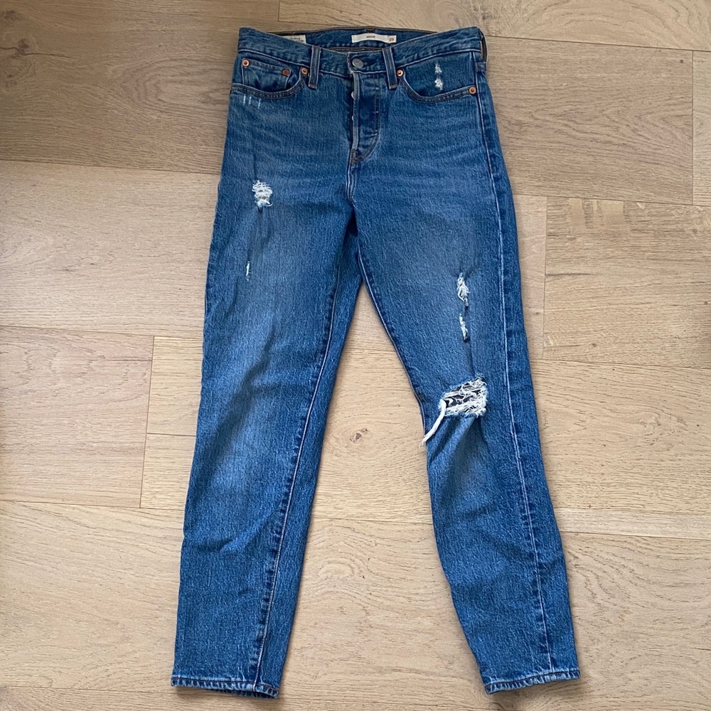 Distressed Blue Women's Jeans Levi’s